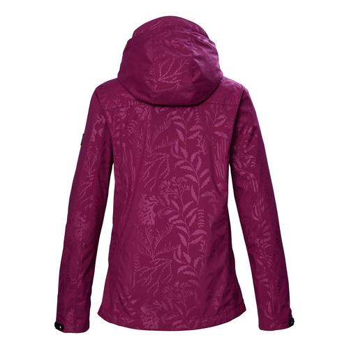 Rückansicht von KILLTEC KOS 122 Softshelljacke Damen Rot4542