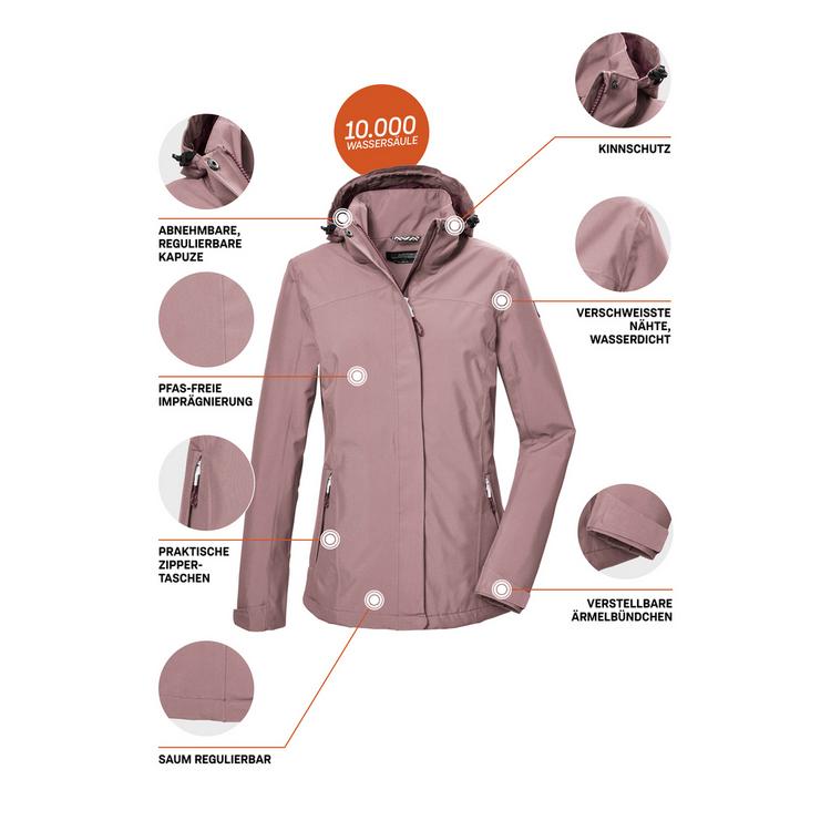 KILLTEC KILLTEC KOS 26 Softshelljacke Damen - Violett3930 - 3 | SportScheck