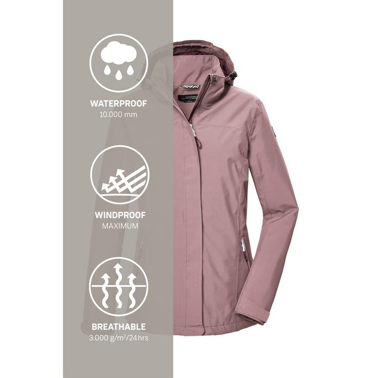 KILLTEC KILLTEC KOS 26 Softshelljacke Damen - Violett3930 - 4 | SportScheck