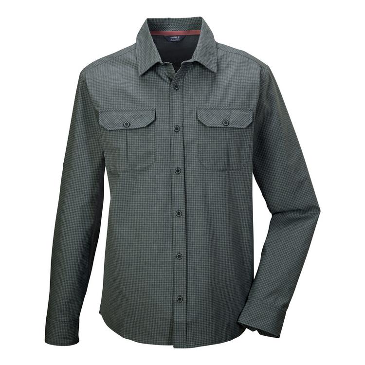 KILLTEC KILLTEC KOS 48 Outdoorhemd Herren - Gr&uuml;n208 - 0 | SportScheck