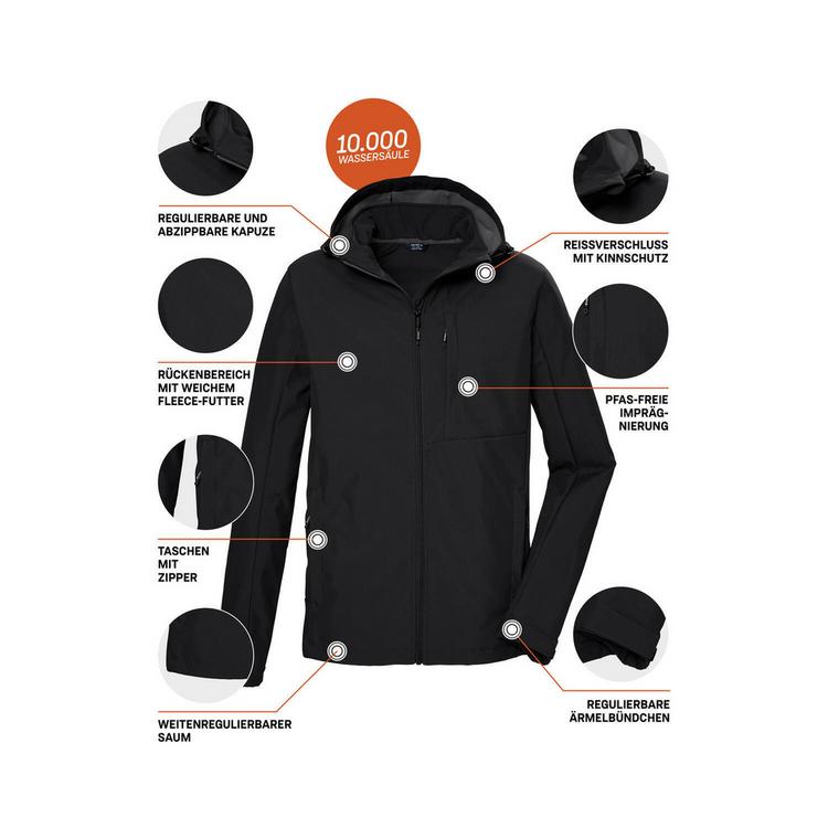 KILLTEC KILLTEC KOS 103 Funktionsjacke Herren - Schwarz0110 - 3 | SportScheck