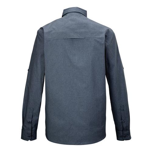 Rückansicht von KILLTEC KOS 48 Outdoorhemd Herren Blau