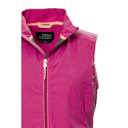 Rückansicht von KILLTEC KOS 25 Outdoorweste Damen Rose4025