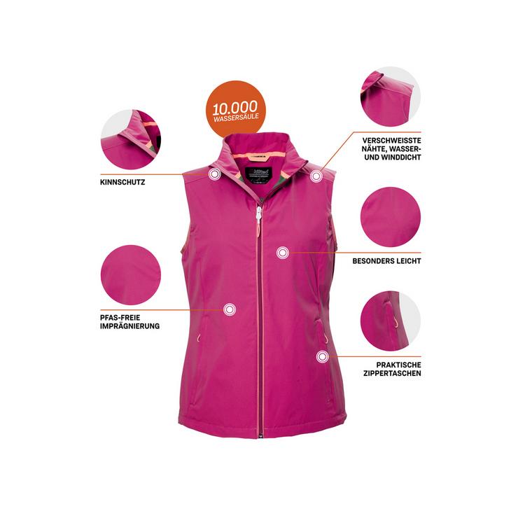KILLTEC KILLTEC KOS 25 Outdoorweste Damen - Rose4025 - 2 | SportScheck