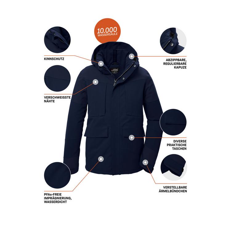 KILLTEC KILLTEC KOW 81 MN JCKT Funktionsjacke Herren - Blau3044 - 5 | SportScheck