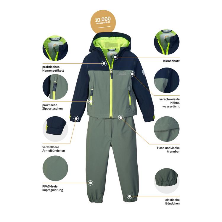 first instinct by killtec first instinct by killtec FIOS 20 Skihose Kinder - Oliv101 - 6 | SportScheck