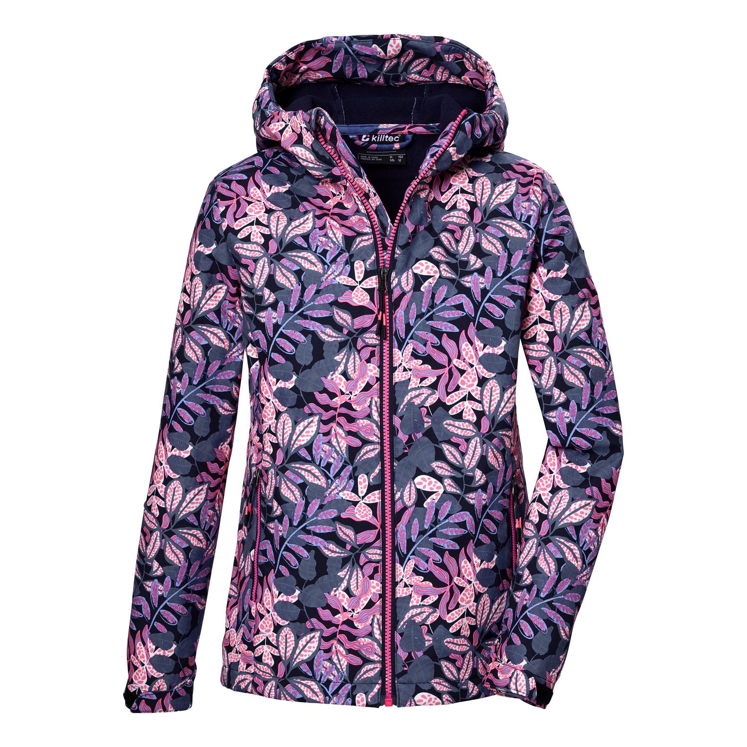 KILLTEC KOS 135 Softshelljacke M&auml;dchen - Blau3044