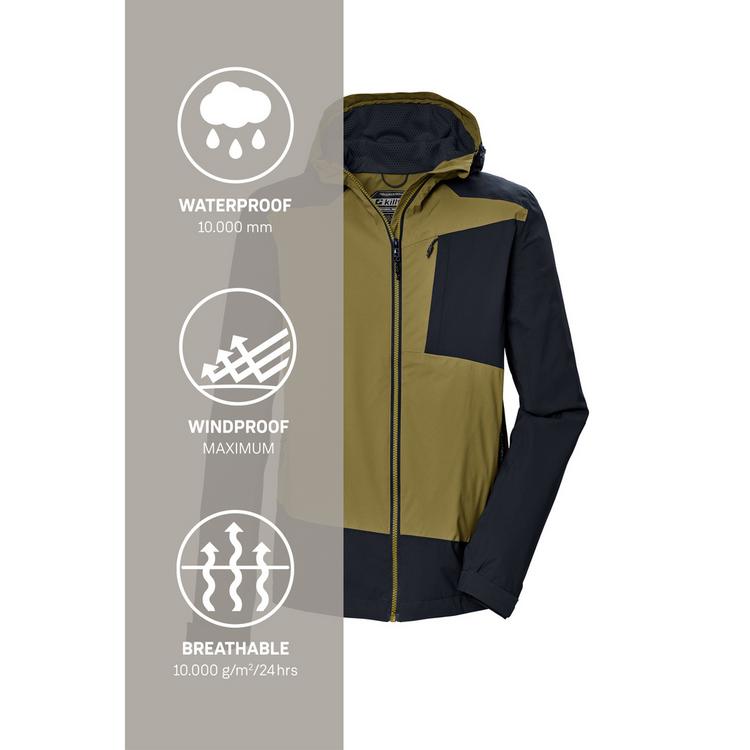 KILLTEC KILLTEC KOS 85 Funktionsjacke Herren - Gr&uuml;n2088 - 5 | SportScheck