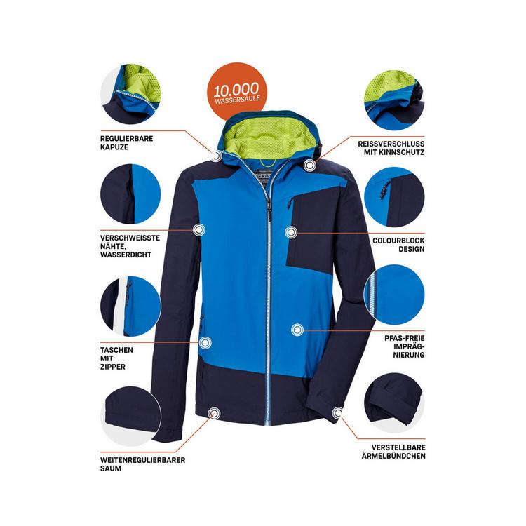 KILLTEC KILLTEC KOS 85 Funktionsjacke Herren - Blau3036 - 3 | SportScheck