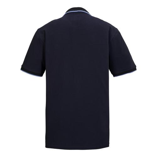 Rückansicht von G.I.G.A. DX by killtec Poloshirt Herren Blau3044