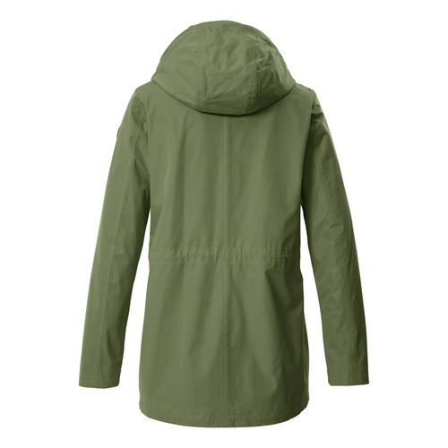 Rückansicht von G.I.G.A. DX by killtec OOGS 1 Softshelljacke Damen Grün2031