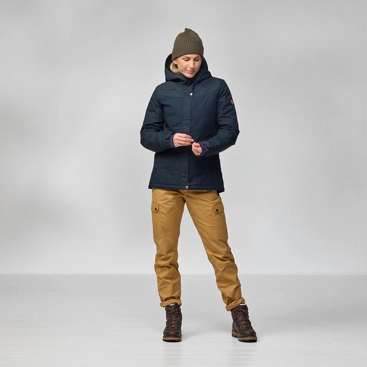 FJ&Auml;LLR&Auml;VEN FJ&Auml;LLR&Auml;VEN Stina Padded Funktionsjacke Damen - Schwarz - 1 | SportScheck