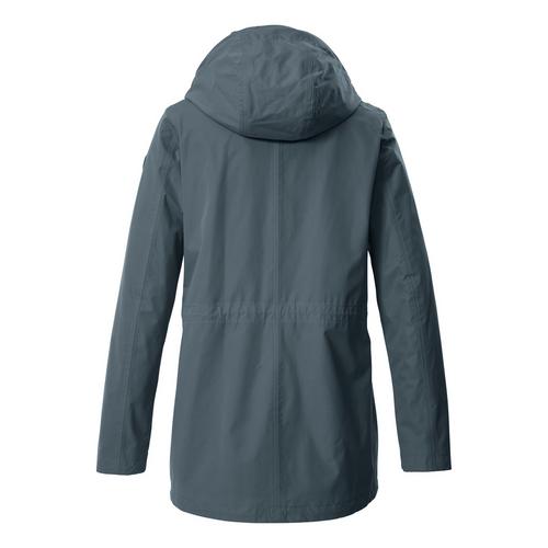 Rückansicht von G.I.G.A. DX by killtec OOGS 1 Softshelljacke Damen Rauchblau343