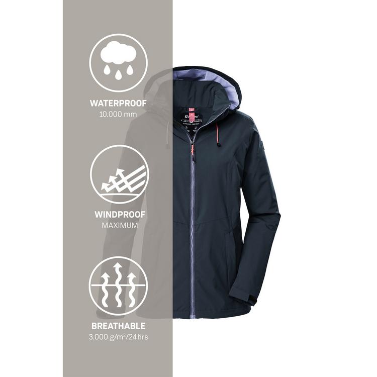 KILLTEC KILLTEC OOKS 1 Softshelljacke Damen - Blau3023 - 4 | SportScheck