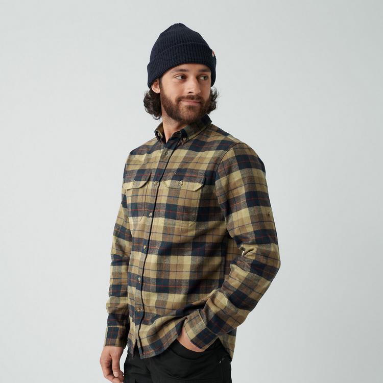 FJ&Auml;LLR&Auml;VEN FJ&Auml;LLR&Auml;VEN Singi Heavy Frannel Shirt Outdoorhemd Herren - Tannengr&uuml;n - 3 | SportScheck