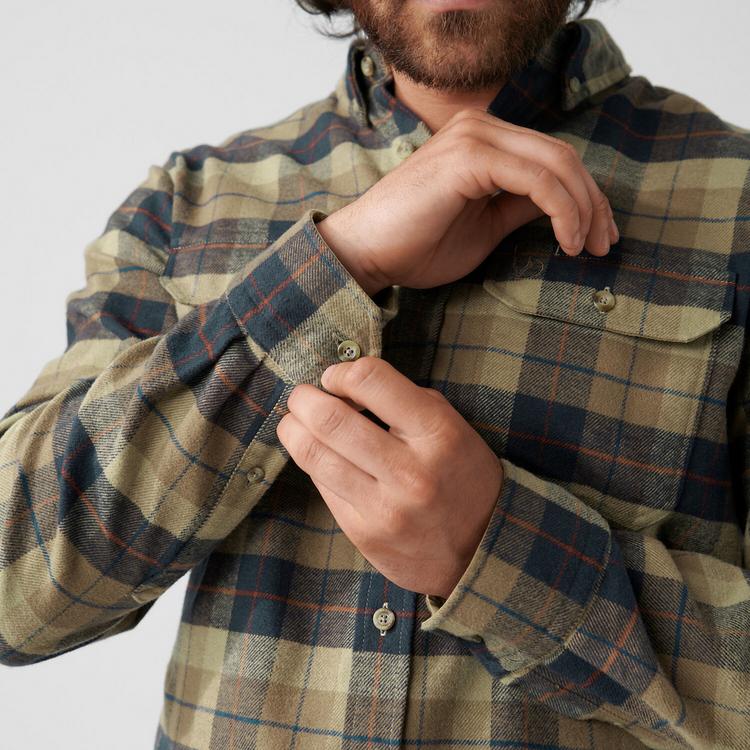 FJ&Auml;LLR&Auml;VEN FJ&Auml;LLR&Auml;VEN Singi Heavy Frannel Shirt Outdoorhemd Herren - Tannengr&uuml;n - 5 | SportScheck