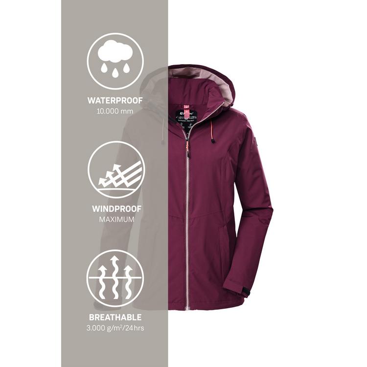 KILLTEC KILLTEC OOKS 1 Softshelljacke Damen - Violett393 - 5 | SportScheck