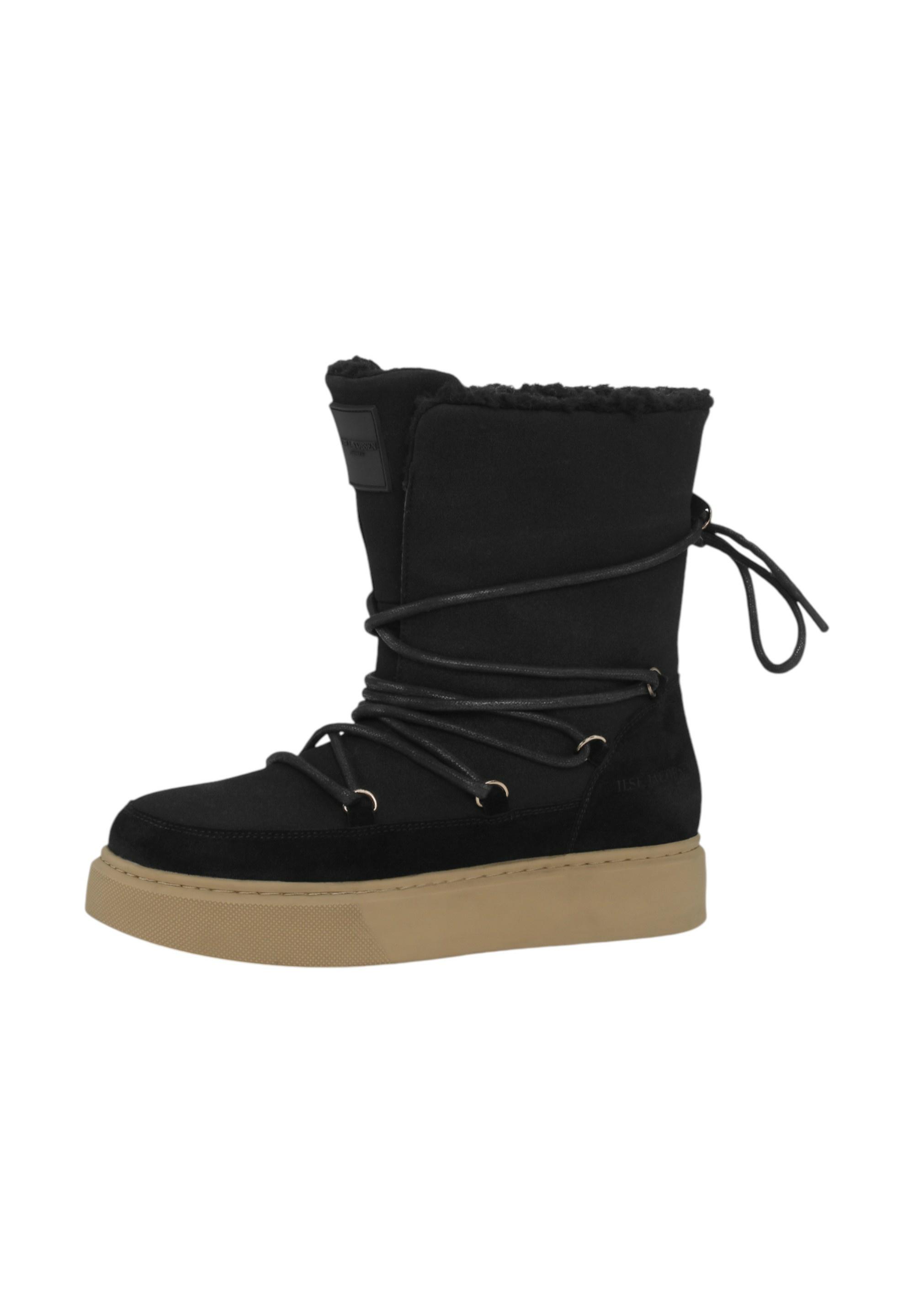 Ilse Jacobsen COLDY02 Stiefel Damen - Black Natural