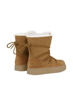 Rückansicht von Ilse Jacobsen COLDY02 Stiefel Damen Cashew Natural