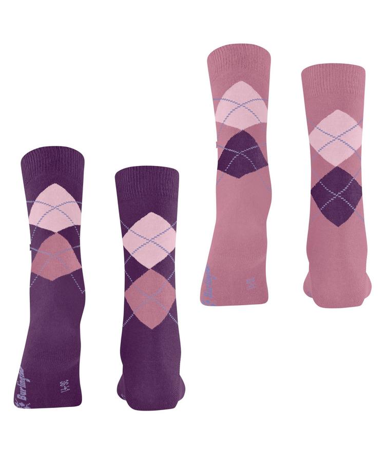 Burlington Burlington Everyday Argyle SO 2-Pack Socken Damen - ultraviolet (8295) - 0 | SportScheck