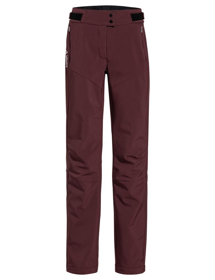 VAUDE VAUDE Women's Elope Softshell Pants Funktionshose Damen - dark oak - 0 | SportScheck