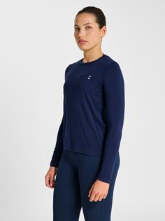 Rückansicht von hummel Funktionsshirt Damen DRESS BLUES