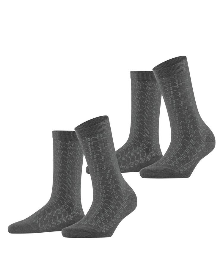 ESPRIT ESPRIT Pepita Pattern SO  2-Pack Socken Damen - dark rock (3093) - 0 | SportScheck