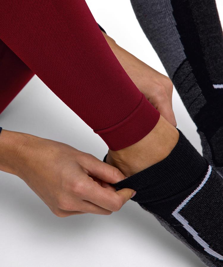 Falke Falke MW Long Tights Trend w Leggings Damen - merlot (8117) - 2 | SportScheck