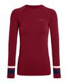 Falke MW Longsleeved Shirt Trend w Langarmshirt Damen - merlot (8117)