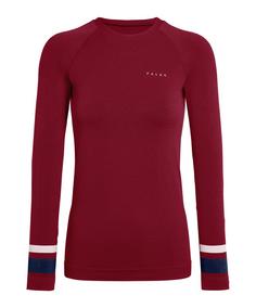 Falke MW Longsleeved Shirt Trend w Langarmshirt Damen merlot (8117)