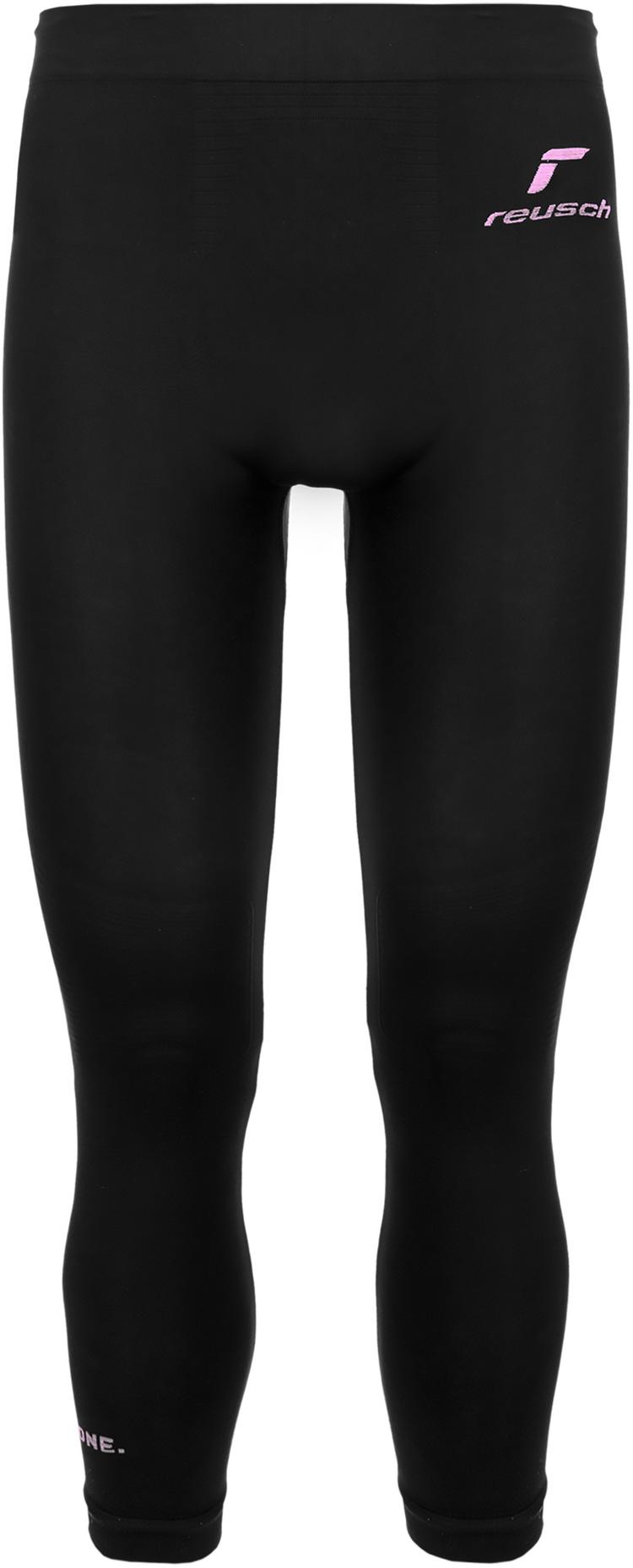 Reusch Reusch Reusch Underwear Set Lady 3/4 Pants WARM W&auml;scheset Damen - 7715  black / begonia pink - 5 | SportScheck