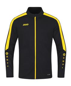 JAKO Power Polyesterjacke Trainingsjacke Herren schwarzgelb