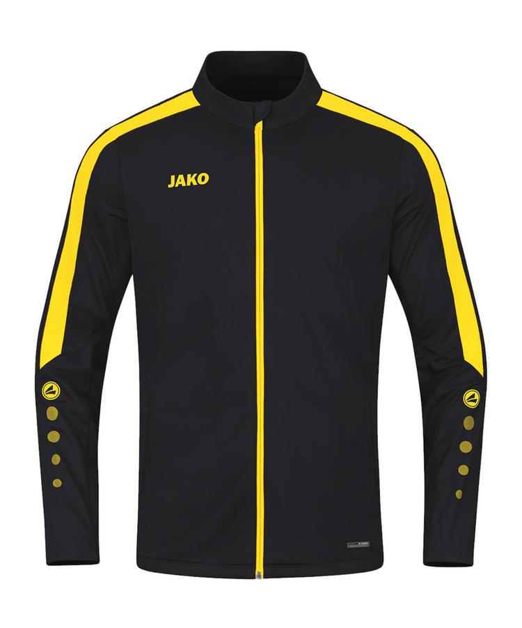 JAKO JAKO Power Polyesterjacke Trainingsjacke Herren - schwarzgelb - 0 | SportScheck