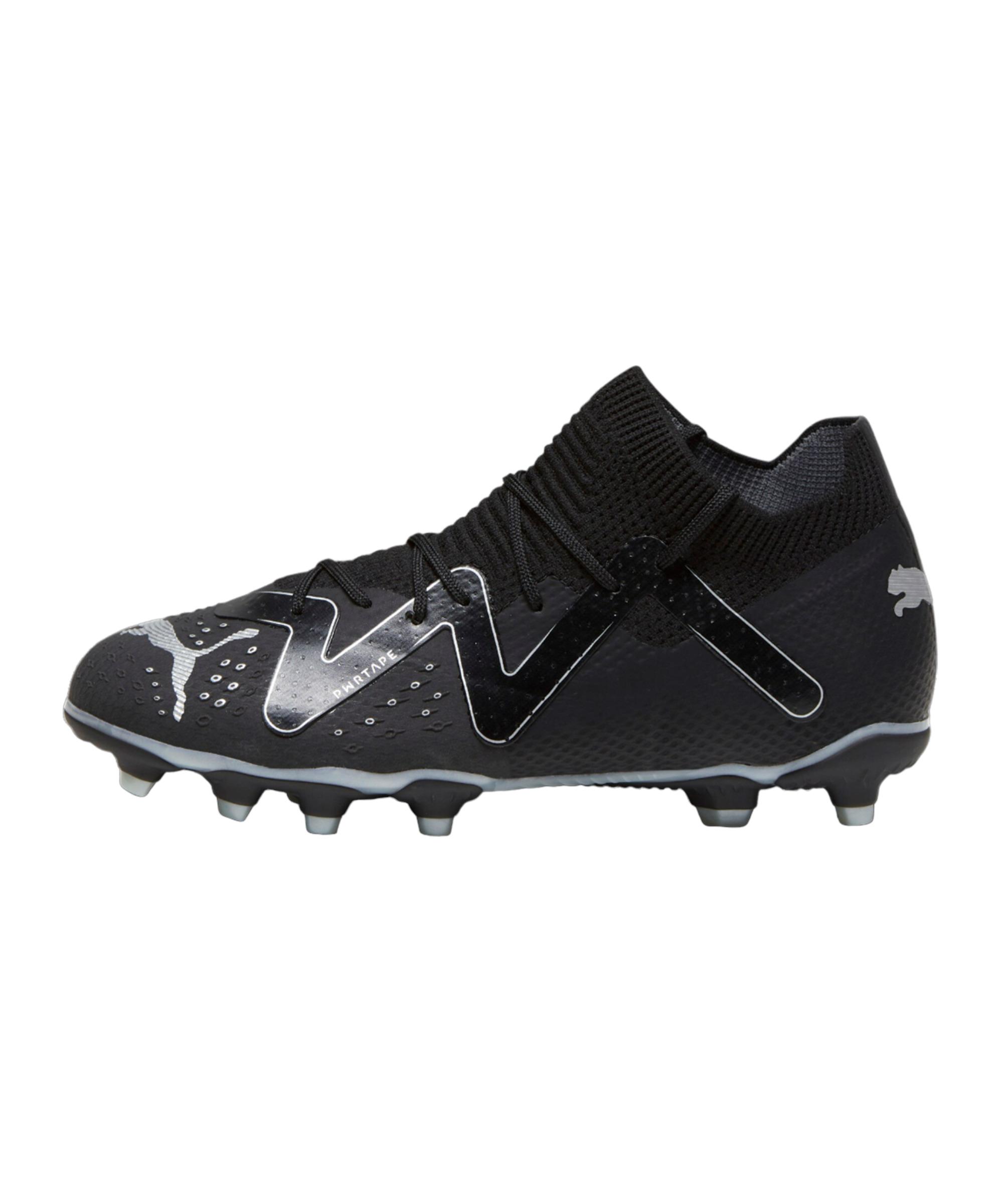 PUMA FUTURE Pro FG/AG Jr Gear Up Kids Fu&szlig;ballschuhe Kinder - schwarzsilber