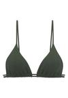 Copenhagen Studios Triangel-Bikini-Top Bikini Oberteil Damen - dunkelgr&uuml;n