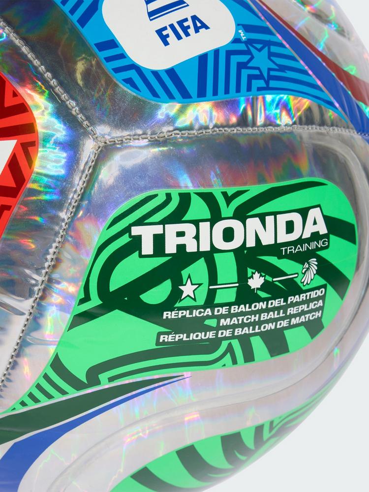 adidas adidas WORLD CUP 26 TRIONDA TRAINING FOIL Ball Fu&szlig;ball - Multicolor / White / Royal Blue / Solar Blue - 1 | SportScheck