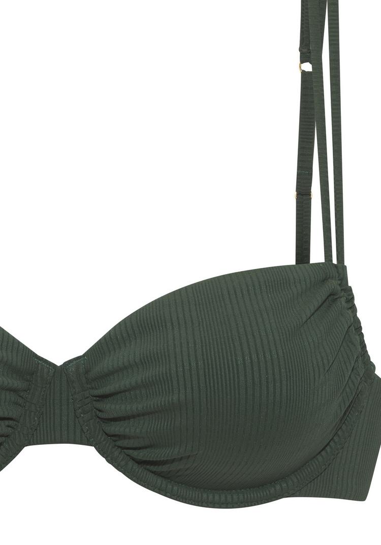 Copenhagen Studios Copenhagen Studios B&uuml;gel-Bikini-Top Bikini Oberteil Damen - dunkelgr&uuml;n - 0 | SportScheck