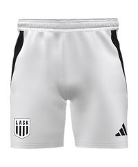 adidas LASK Short Home 2024/2025 Wei&szlig; Fu&szlig;ballshorts - weiss