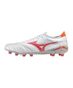 Mizuno Morelia Neo IV Elite FG Charge Fu&szlig;ballschuhe weissrotrot