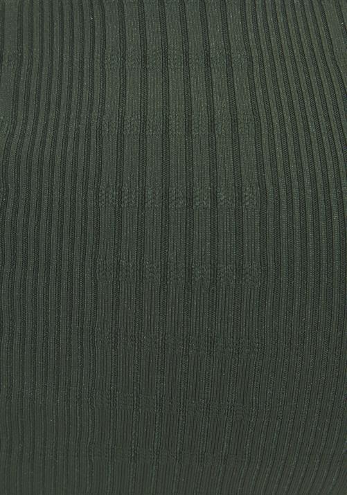 Rückansicht von Copenhagen Studios Bandeau-Bikini-Top Bikini Oberteil Damen dunkelgr&uuml;n