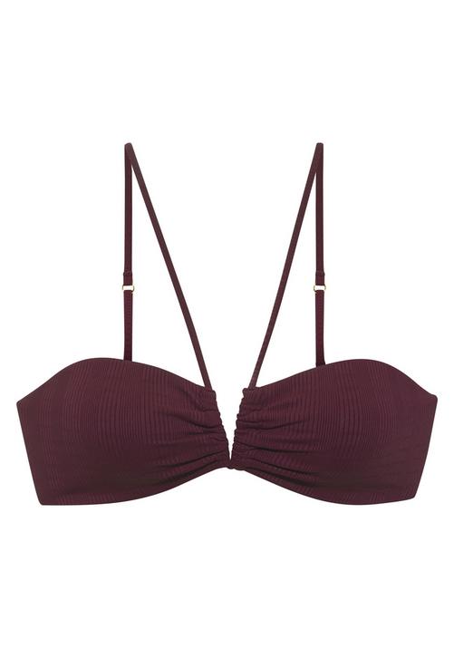 Copenhagen Studios Bandeau-Bikini-Top Bikini Oberteil Damen