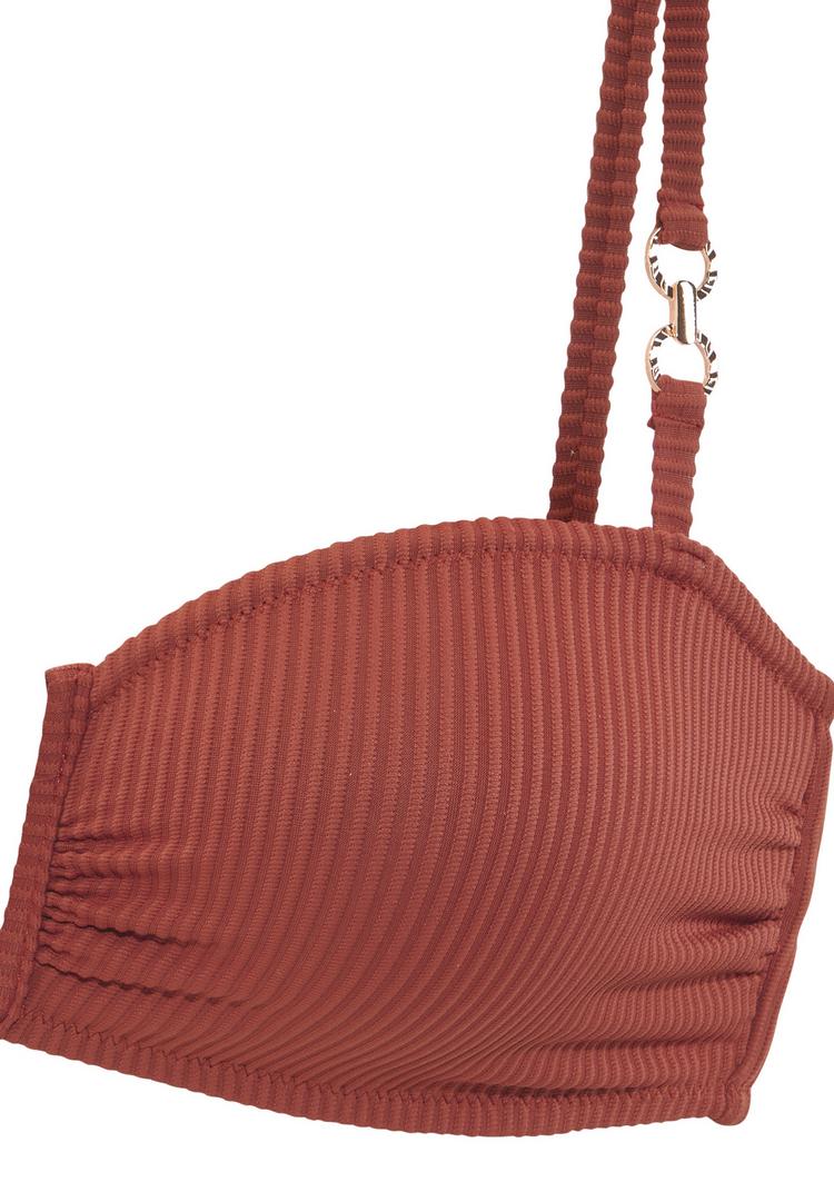 Buffalo Buffalo Bandeau-Bikini Bikini Set Damen - rostrot - 1 | SportScheck