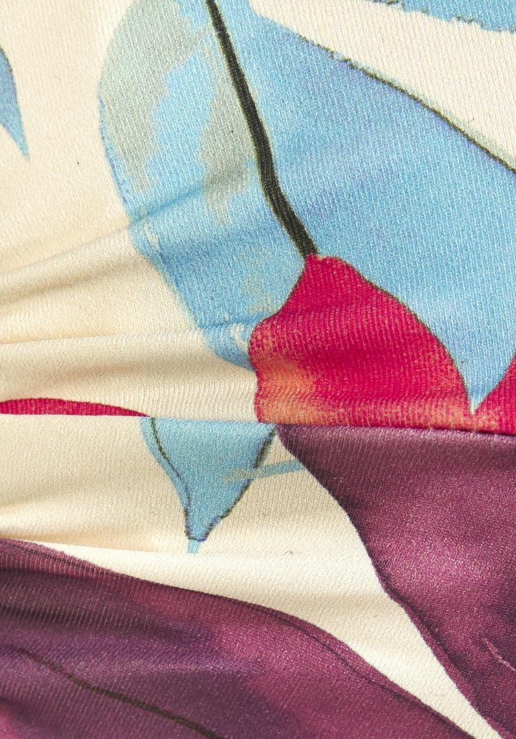 Lascana Lascana B&uuml;gel-Bandeau-Bikini-Top Bikini Oberteil Damen - creme bedruckt - 8 | SportScheck