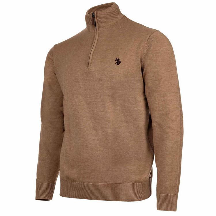 U.S. Polo Assn. U.S. Polo Assn. Strickpullover Strickpullover Herren - Beige - 0 | SportScheck