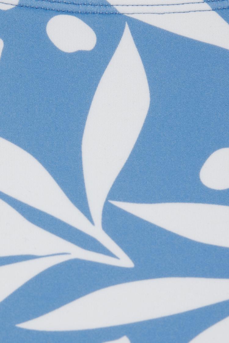 LASCANA Active LASCANA Active Crop-Bikini-Top Bikini Oberteil Damen - blau - wei&szlig; - 1 | SportScheck