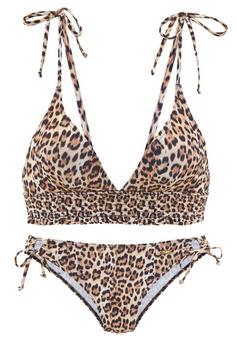 Buffalo Triangel-Bikini Bikini Set Damen braun