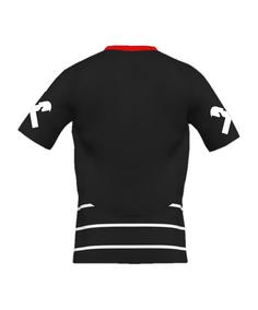 Rückansicht von adidas LASK Trikot Away 2024/2025 Kids Fußballtrikot Kinder schwarz