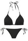 FRENCH CONNECTION Triangel-Bikini Bikini Set Damen - schwarz