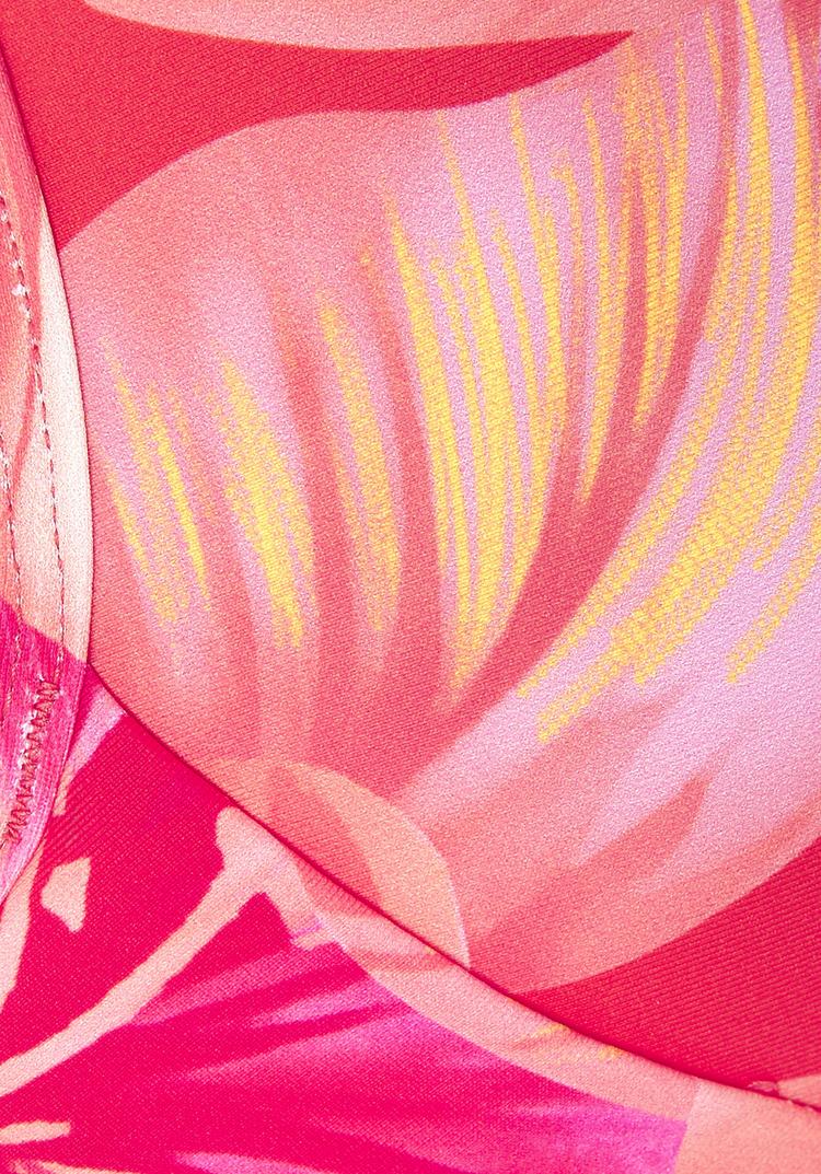 S.OLIVER S.OLIVER Push-Up-Bikini-Top Bikini Oberteil Damen - pfirsich bedruckt - 1 | SportScheck