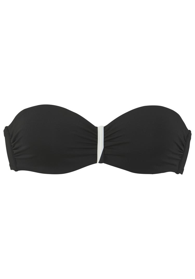 FRENCH CONNECTION FRENCH CONNECTION B&uuml;gel-Bandeau-Bikini Bikini Set Damen - schwarz - 1 | SportScheck